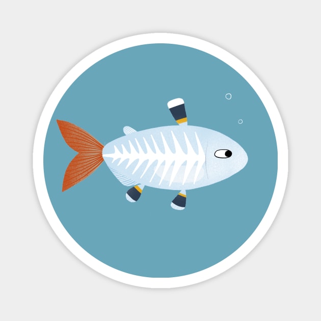 X-ray Tetra Fish Magnet by NicSquirrell